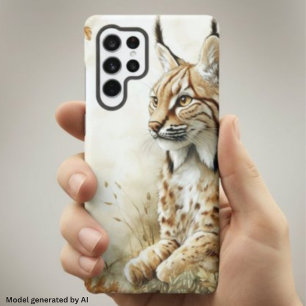 Coque Samsung Galaxy Lynx de la forêt sauvage Nature