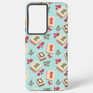 Coque Samsung Galaxy Mahjong Dragons Téléphone