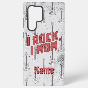 Coque Samsung Galaxy Maman Rock Maman Cool Cadeau de Fête des Mères Roc