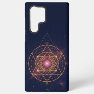 Coque Samsung Galaxy Mandala Lumineux de l'Harmonie Dorée