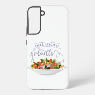 Coque Samsung Galaxy Mangez plus de plantes frais motivation salade let