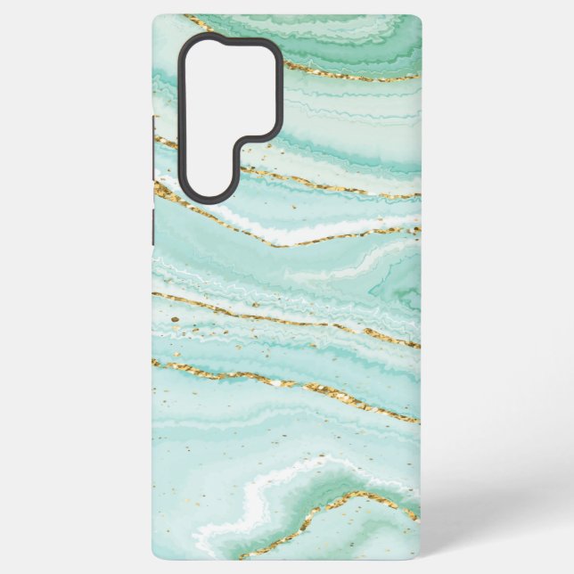 Coque Samsung Galaxy Marbre abstrait liquide Pastel (Verso)