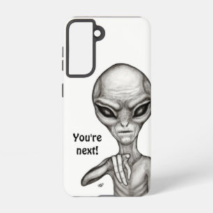 Coque Samsung Galaxy Mauvais Alien, Tu es le prochain !