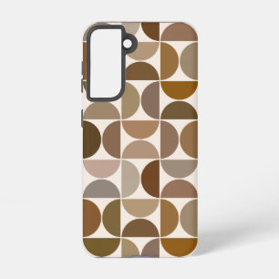 Coque Samsung Galaxy MCM Semi-cycles Browns+Cream Big Motif