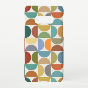 Coque Samsung Galaxy S10E MCM Semiccles Motif couleur grande sur crème