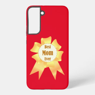Coque Samsung Galaxy Meilleure maman jamais Golden Lauréat du prix ruba