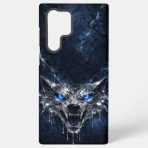 Mercure Loup Bleu Saphir Yeux Glaciaire