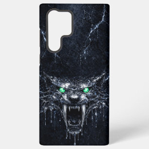 Coque Samsung Galaxy Mercury Sabretooth Vert Émeraude Yeux Glacial