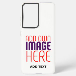 COQUE SAMSUNG GALAXY MODÈLE DE TEXTE D'IMAGE BLANCHE SIMPLE MODERNE