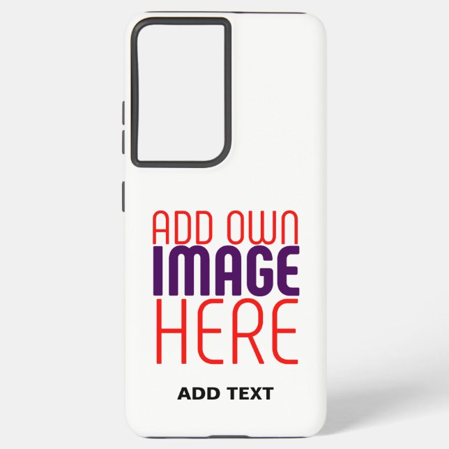 COQUE SAMSUNG GALAXY MODÈLE DE TEXTE D'IMAGE BLANCHE SIMPLE MODERNE (Verso)