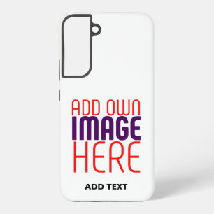 COQUE SAMSUNG GALAXY MODÈLE DE TEXTE D'IMAGE BLANCHE SIMPLE MODERNE