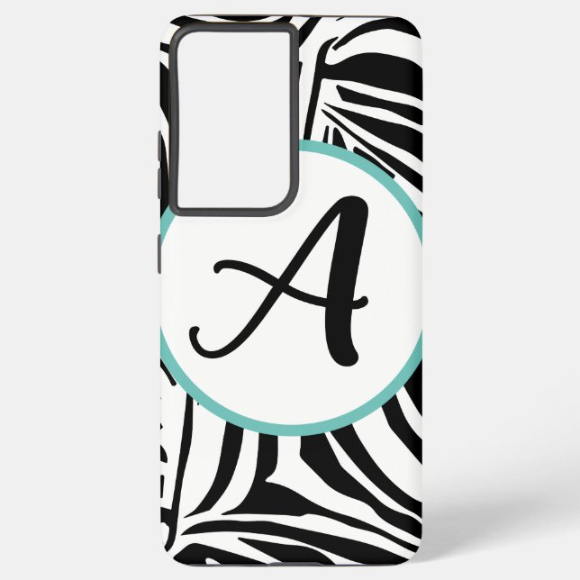 Coque Samsung Galaxy Modèle Zebra (Verso)