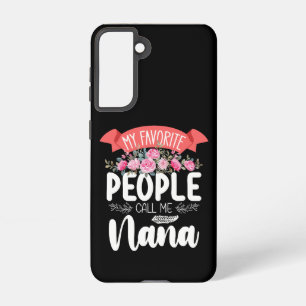 Coque Samsung Galaxy Mon peuple favori m'appelle la fête des mères de N