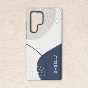 Coque Samsung Galaxy Monogramme personnalisé Abstrait