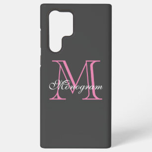 Coque Samsung Galaxy Monogramme Samsung Galaxy S22 Ultra Coque