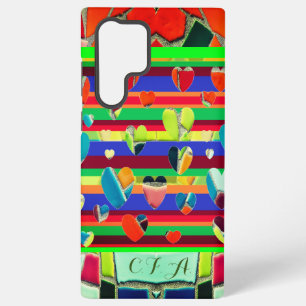 Coque Samsung Galaxy Mosaïque Abstraite élégante