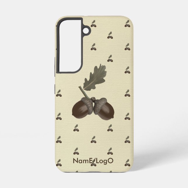 Coque Samsung Galaxy motif_3_acorn_1 (Verso)