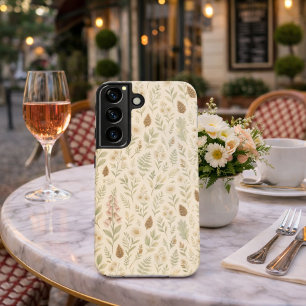 Coque Samsung Galaxy Motif botanique de forêt automnale Rêves d'autom