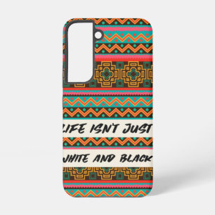 Coque Samsung Galaxy Motif coloré n'est pas blanc et noir