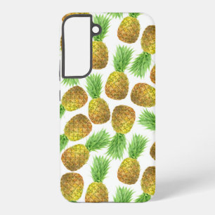 Coque Samsung Galaxy Motif d'aquarelle ananas