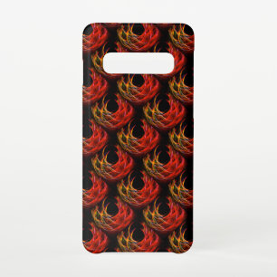 Coque Samsung Galaxy S10 Motif d'art abstrait élégant bohème moderne mignon