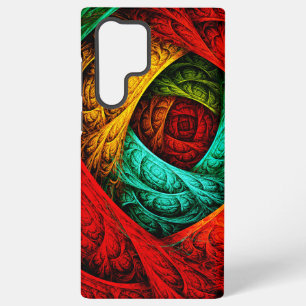 Coque Samsung Galaxy Motif d'art abstrait moderne artistique coloré #09