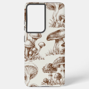 Coque Samsung Galaxy Motif de champignons