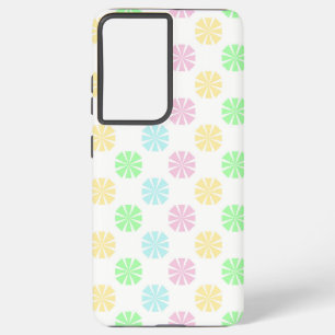 Coque Samsung Galaxy Motif de fleurs pastel coloré