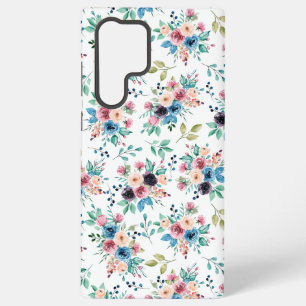 Coque Samsung Galaxy Motif de fleurs printanières colorées