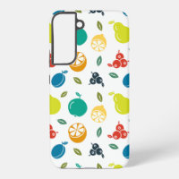 Motif de fruits, Plum, Orange, Citron, Poire, Pomm