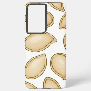 Coque Samsung Galaxy Motif de graines de citrouille