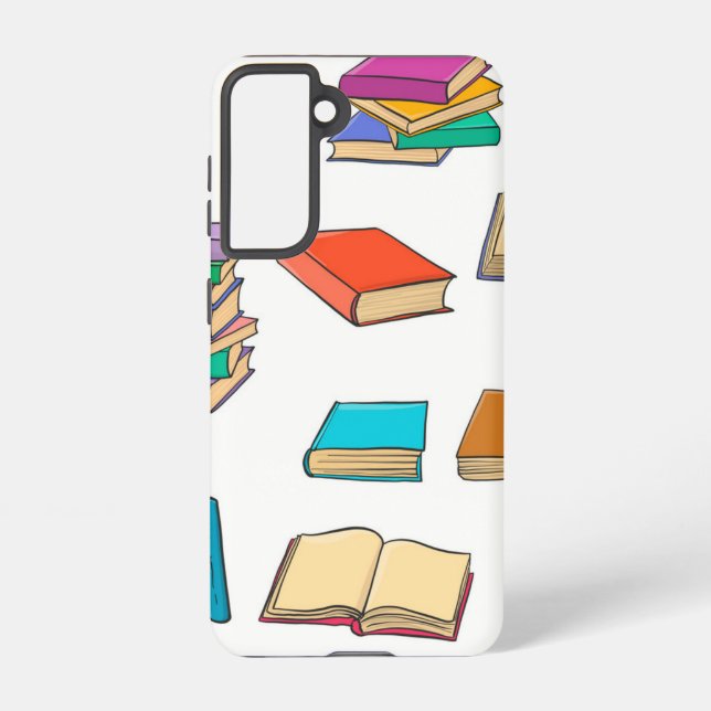 Coque Samsung Galaxy Motif de livre (Verso)