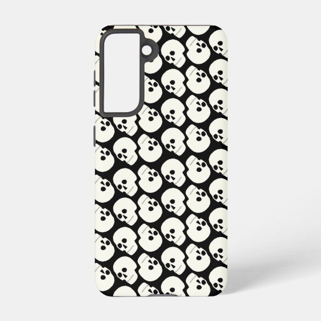 Coque Samsung Galaxy Motif des crânes latéraux (Verso)