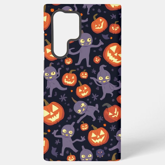 Coque Samsung Galaxy Motif d'Halloween Galaxy Coque (Verso)