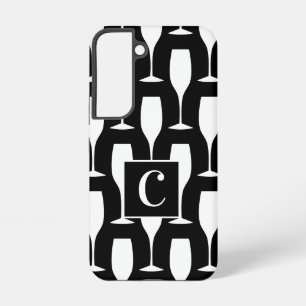 Coque Samsung Galaxy Motif en verre de flûte de champagne Samsung Galax