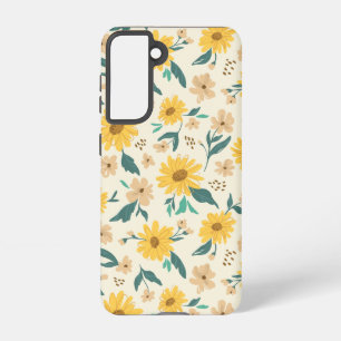 Coque Samsung Galaxy Motif Fleur de marguerite jaune