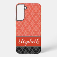 Motif japonais élégant rouge Tatewaku