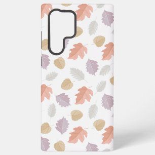 Coque Samsung Galaxy Motif Pastel Fall Leaf Automne minimaliste