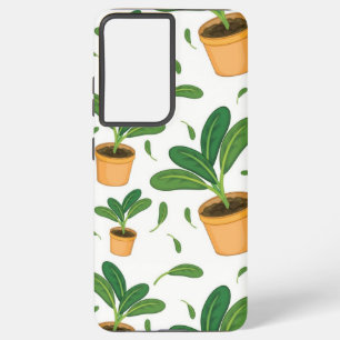 Coque Samsung Galaxy motif plante