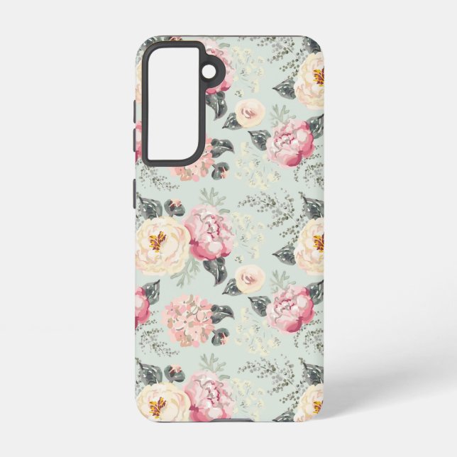 Coque Samsung Galaxy Motif rose Rose Garden (Verso)