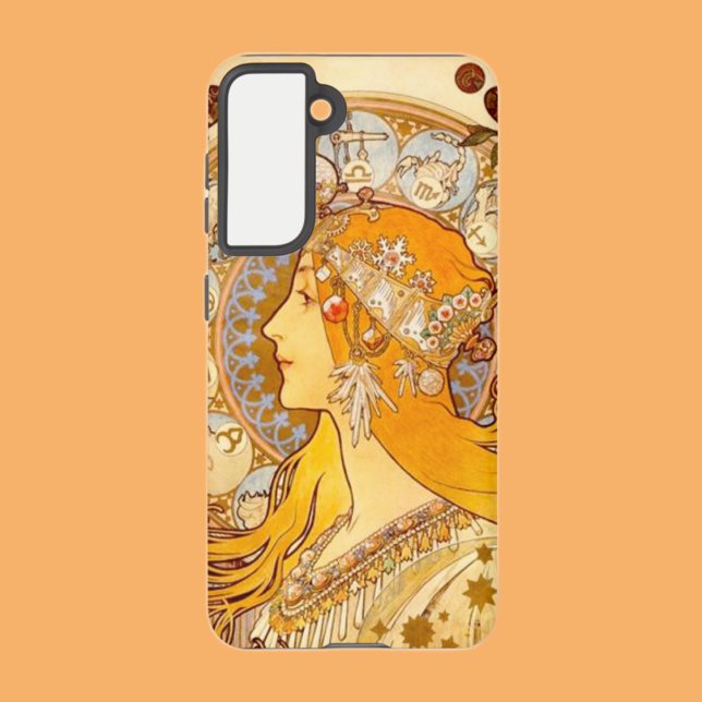 Coque Samsung Galaxy Mucha Zodiac (Créateur téléchargé)