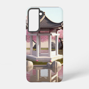 Coque Samsung Galaxy Nature Beauté Sakura Cherry Blossom Vue jardin