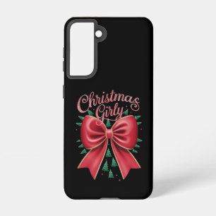 Coque Samsung Galaxy Noeud pour sapin de Noël esthétique féminin Fêtes 