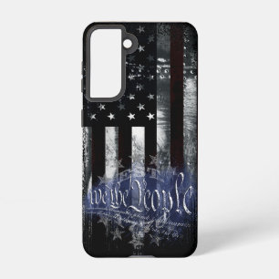 Coque Samsung Galaxy NOUS LE PEUPLE 13 Étoiles Drapeau industriel améri