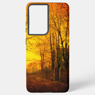 Coque Samsung Galaxy Octobre Afterglow John Atkinson Grimshaw