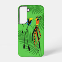 Oiseaux colorés et lumineux du paradis