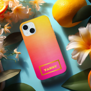 Coque Samsung Galaxy Ombre personnalisée rose à jaune