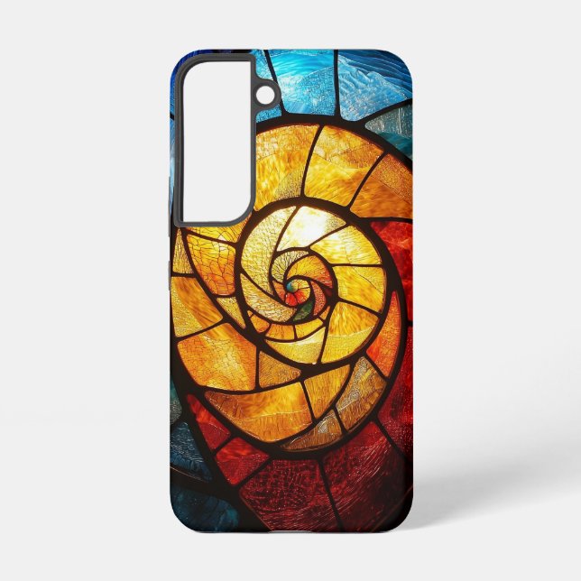Coque Samsung Galaxy Or spiral (Verso)