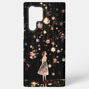 Coque Samsung Galaxy Orbes Lumineuses Nuit Étoilée Samsung Galaxy S22 U