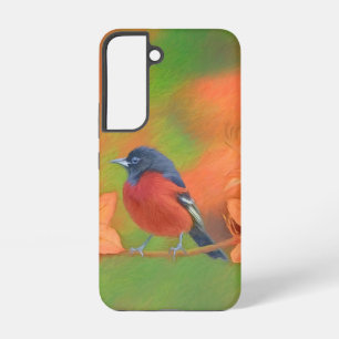 Coque Samsung Galaxy Orchard Oriole Songbird Peinture Oiseau original